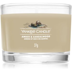 Yankee Candle Amber & Sandalwood candela votiva 37 g
