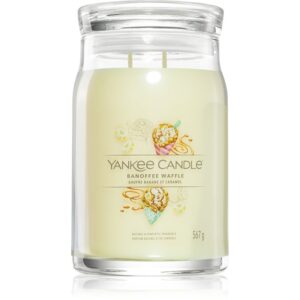 Yankee Candle Banoffee Waffle candela profumata Signature 567 g