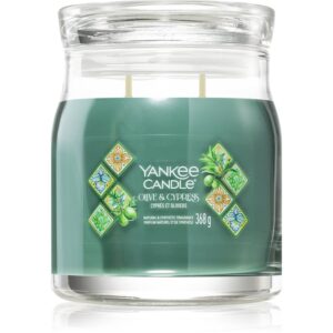 Yankee Candle Olive & Cypress candela profumata 368 g