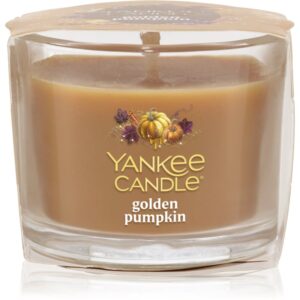 Yankee Candle Golden Pumpkin candela votiva glass 37 g