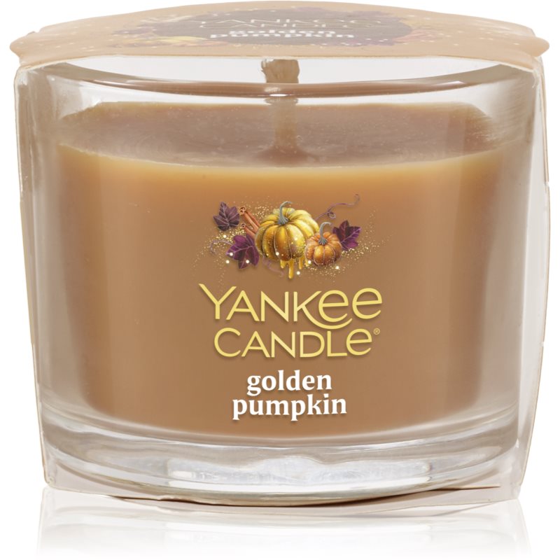 Yankee Candle Golden Pumpkin candela votiva glass 37 g Yankee Candle Golden Pumpkin candela votiva glass 37 g