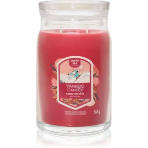 Yankee Candle Santa On Skis candela profumata 567 g