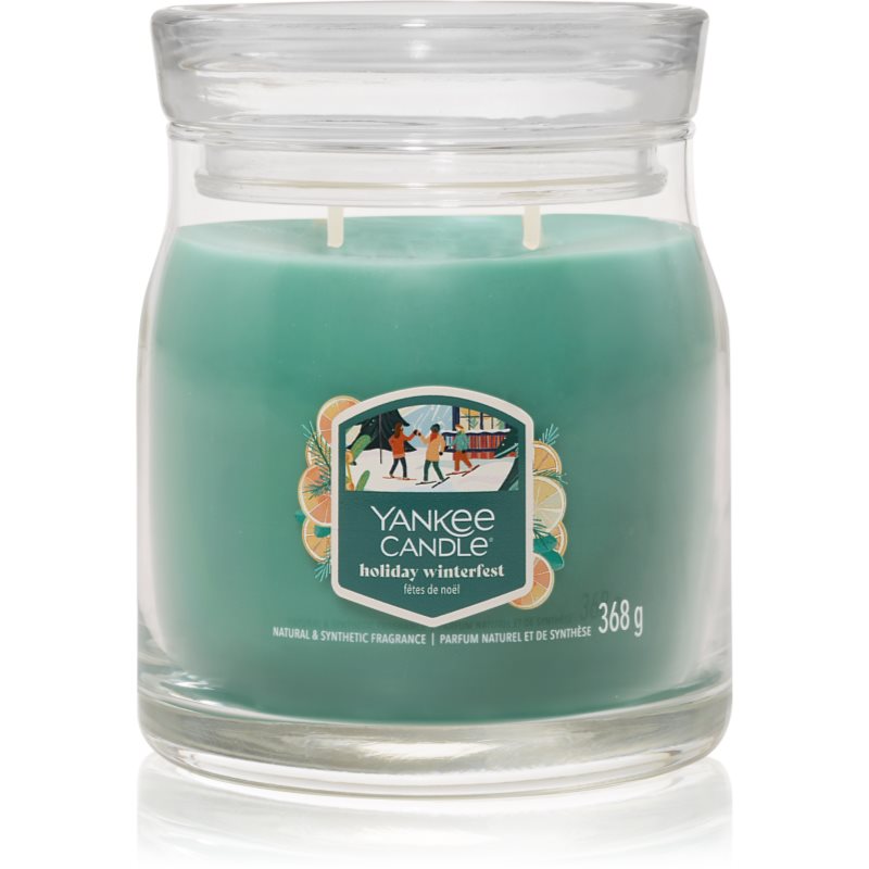 Yankee Candle Holiday Winterfest candela profumata Signature 368 g Yankee Candle Holiday Winterfest candela profumata Signature 368 g