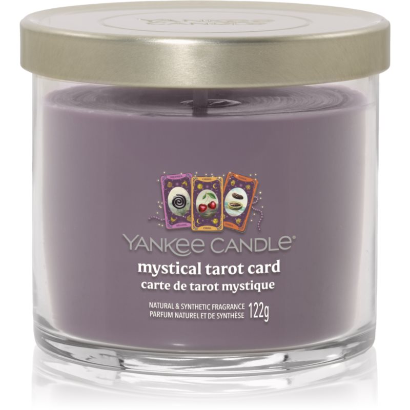 Yankee Candle Halloween Mystical Tarot Card candela profumata Signature 122 g Yankee Candle Halloween Mystical Tarot Card candela profumata Signature 122 g