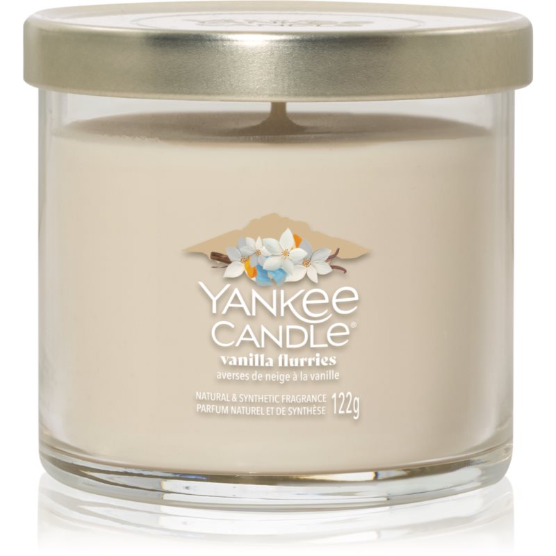 Yankee Candle Vanilla Flurries candela profumata Signature 122 g Yankee Candle Vanilla Flurries candela profumata Signature 122 g