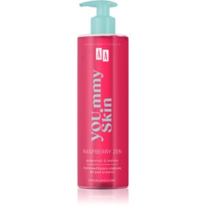 AA Cosmetics YOU.mmy Skin Raspberry Zen olio doccia con aroma di lamponi 400 ml