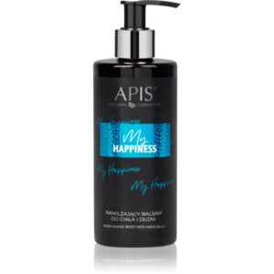Apis Natural Cosmetics My Happiness balsamo idratante per mani e corpo 300 ml