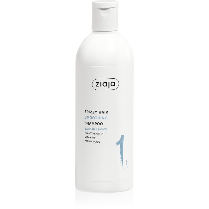 Ziaja Plant Essentials Baobab Leaves shampoo levigante per capelli ricci 400 ml Ziaja Plant Essentials Baobab Leaves shampoo levigante per capelli ricci 400 ml