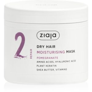 Ziaja Plant Essentials Pomegranate maschera idratante capelli per capelli secchi 350 ml