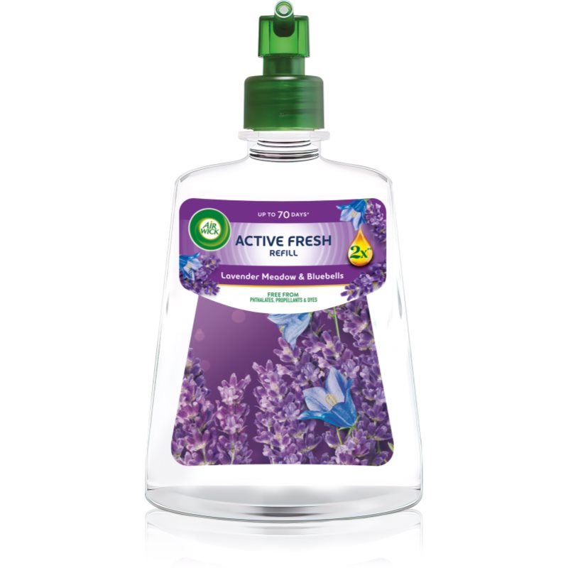 Air Wick Active Fresh Lavender Meadow & Bluebells deodorante ricarica 228 ml Air Wick Active Fresh Lavender Meadow & Bluebells deodorante ricarica 228 ml