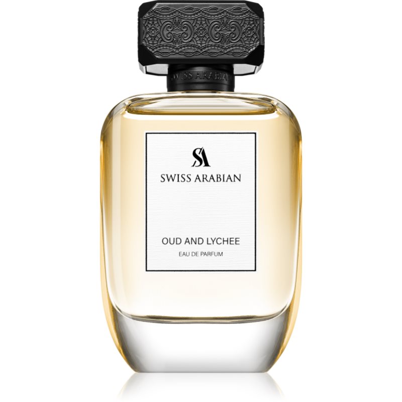 Swiss Arabian Oud and Lychee Eau de Parfum da donna 100 ml Swiss Arabian Oud and Lychee Eau de Parfum da donna 100 ml