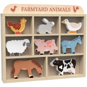2Kids Toys Farmyard Animals set di giocattoli 3y+ 8 pz