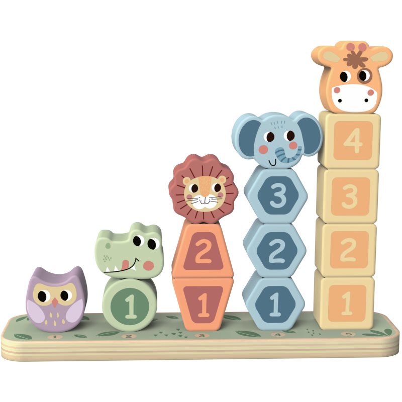 2Kids Toys Puzzle anelli da infilare a forma di animale Farm 3y+ 16 pz 2Kids Toys Puzzle anelli da infilare a forma di animale Farm 3y+ 16 pz