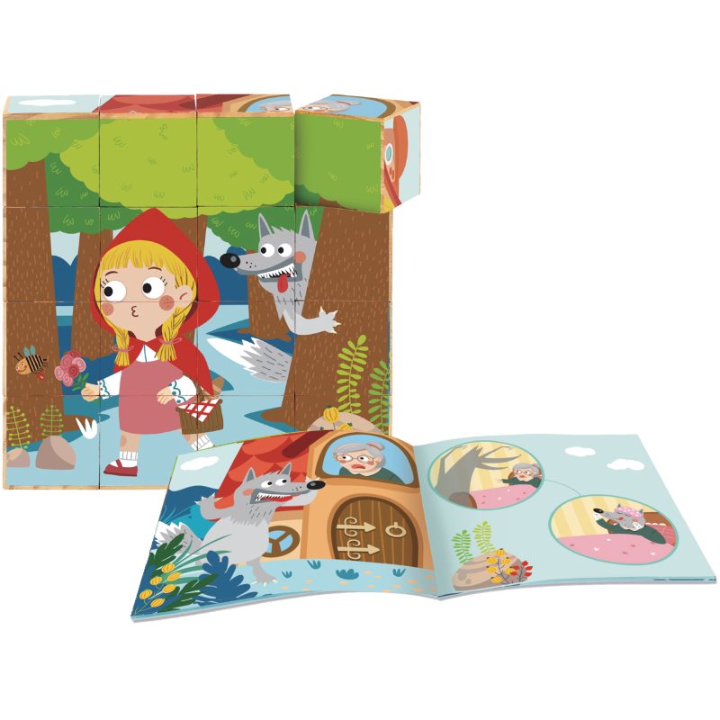 2Kids Toys Little Red Riding Hood cubi 2y+ 16 pz 2Kids Toys Little Red Riding Hood cubi 2y+ 16 pz
