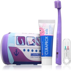 Curaprox Kids Travel Set set di cosmetici da viaggio per denti