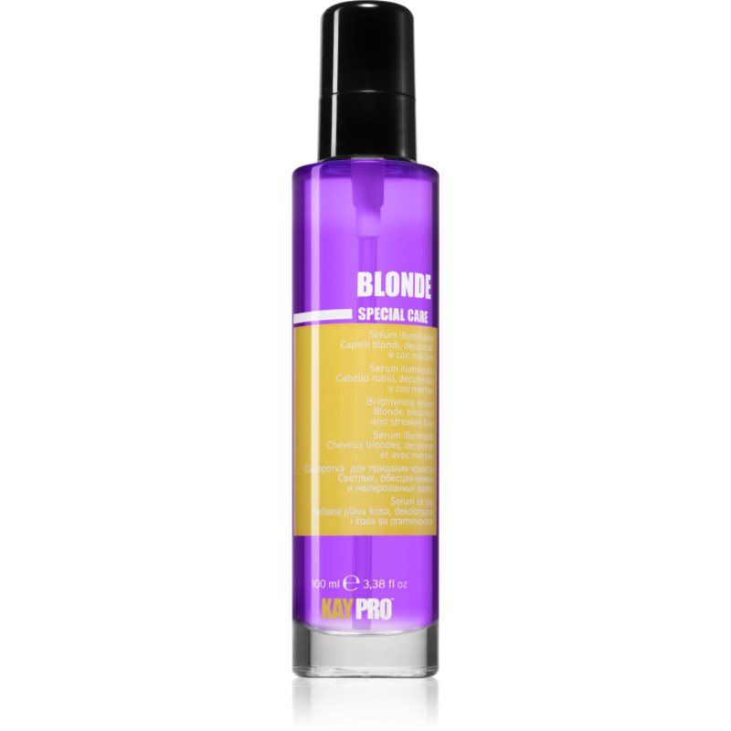 Kaypro Blonde Brightening Serum siero illuminante per capelli biondi 100 ml Kaypro Blonde Brightening Serum siero illuminante per capelli biondi 100 ml