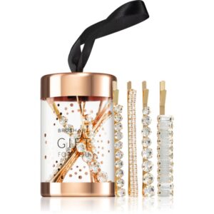 BrushArt Gift for You Rhinestone bobby pins forcine per capelli 4 pz