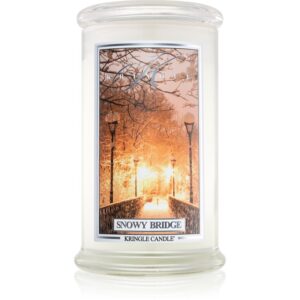 Kringle Candle Snowy Bridge candela profumata 624 g