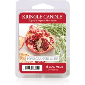 Kringle Candle Pomegranate & Fir Wax Melt DVA candela profumata 64 g