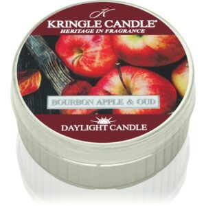 Kringle Candle Bourbon Apple & Oud candela scaldavivande 42 g