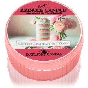 Kringle Candle Chiffon Parfait & Peony candela scaldavivande 42 g