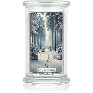 Kringle Candle Snow-Walk candela profumata 623 g
