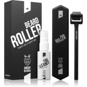 Angry Beards Beard Roller Trattamento per la crescita della barba