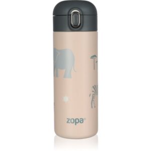 Zopa Thermo Bottle with Drinking Spout thermos con cannuccia Safari 400 ml