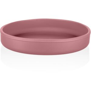 Zopa Silicone Plate piatto 6 m+ Old Pink 1 pz