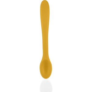Zopa Silicone Spoon cucchiaino 6 m+ Mustard Yellow 1 pz