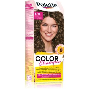 Schwarzkopf Palette Color Shampoo shampoo colorato colore 6-0 Light Brown 50 ml
