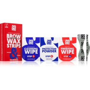 A.N.D. Beauty Wax Strips Brow strisce depilatorie con cera per sopracciglia 8 pz