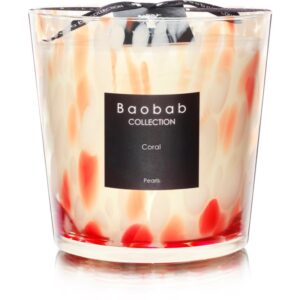 Baobab Collection Pearls Coral candela profumata 190 g